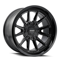 Mayhem 8116 Intrepid 20x9 / 8x180 BP / 0mm Offset / 124.1mm Hub Gloss Black Wheel