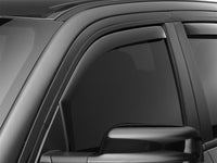 WeatherTech 19-23 Dodge RAM 1500 Quad Cab/CC (Incl. 21-23 TRX) Front Side Window Deflectors - Dk Tnt