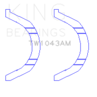 King Engine Bearings Nissan HR15 / 16DE Thrust Washer Set