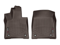 WeatherTech 2016+ Lexus RX Front FloorLiner - Cocoa