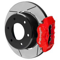 Wilwood kit rear DISC/DRUM FDLI C10/K10 63-87/K5 blazer 69-91 6LUG 2.46 off 12.19 GT red
