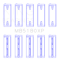King Engine Bearings Renault R9/R11 (Size +0.50mm) Main Bearing Set