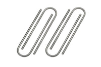 Fabtech Round U-Bolt Kit - 5/8-18 x 20.00 x 3.50