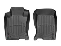 WeatherTech 10-15 Honda Crosstour Front FloorLiner - Black (4WD; Hook Retention)