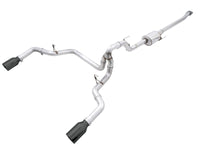 AWE Tuning 0FG 21+ Ford F150 Dual Split Rear Cat-Back Exhaust- 5in Diamond Black Tips