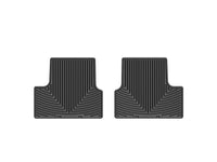WeatherTech 11+ Chevrolet Cruze Rear Rubber Mats - Black