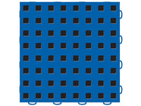 WeatherTech TechFloor - 12in X 12in Tiles - Blue/Black **Order in Qtys of 10