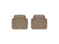 WeatherTech 99 BMW M3 Convertible Rear Rubber Mats - Tan
