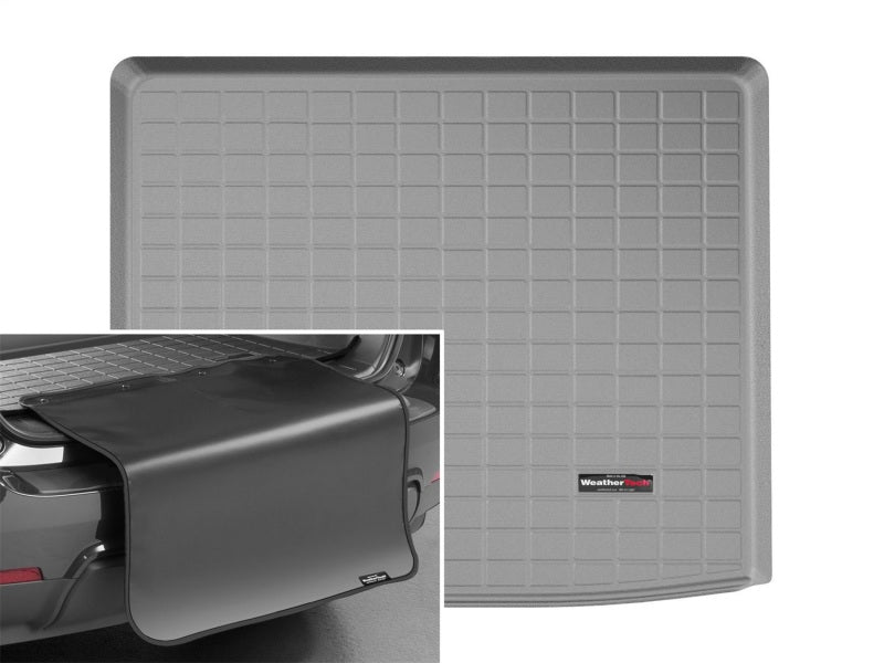 WeatherTech 2019+ Jeep Cherokee Cargo With Bumper Protector - Grey