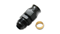 Vibrant -12AN Tube Nut Fitting - Aluminum