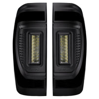 Oracle 19-23 GMC Sierra Black Series Flush Style LED Tail Lights - Factory Halogen