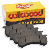 Wilwood D154-00 Tuning Brake Pad GM Metric Single Piston Floater - .52in Thickness