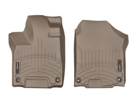 WeatherTech 2016+ Honda Pilot Front FloorLiner - Tan