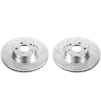 Power Stop 07-09 Mercedes-Benz E350 Front Evolution Drilled & Slotted Rotors - Pair