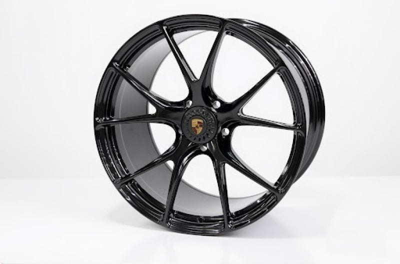 Vossen X Champion RS74 21X9 / ET44 / 5X130 / Gloss Black Wheel / 911 C4 C4S 991.2 Mid Body - Front