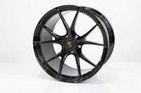 Vossen X Champion RS74 21X9 / ET44 / 5X130 / Gloss Black Wheel / 911 C2 991.2 Narrow Body - Front