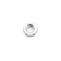 Wilwood nut 1/2-20 hex jam bright zinc
