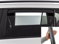WeatherTech 18-16 Volkswagen Atlas Rear Window Deflectors - Matte Black
