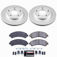Power Stop 97-05 Chevrolet Blazer Front Z23 Coated Brake Kit