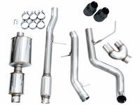 AWE Tuning 2021+ GMC Suburban/Yukon XL 5.3L 0FG Side Exit Catback Exhaust - Diamond Black Tips