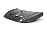 Seibon 2016-2017 Honda Civic Coupe/Sedan/Hatchback MR-Style Carbon Fiber Hood