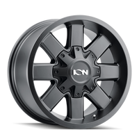 ION 141 17x9 / 8x165.1 BP / 18mm Offset / 125.2mm Hub Satin Black Wheel