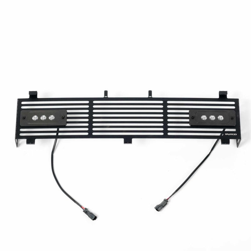 Putco 11-18 Ram HD - SS - Bar Style Bumper Grille Inserts w/ 10in Luminix Light Bar (Black)