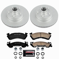 Power Stop 91-93 Chevrolet Caprice Front Z23 Coated Brake Kit