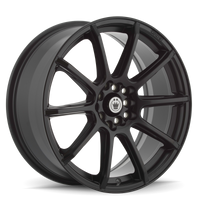 Konig Control 16x7 5x100 / 5x114.3 ET40 Matte Black