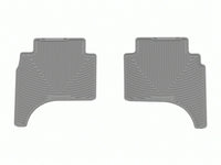 WeatherTech 22-23 Hyundai Santa Cruz Rear All-Weather Floor Mats - Grey