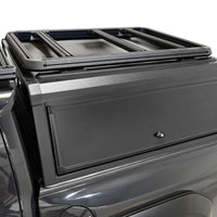 Westin EXP Roof Rack for Mid Size EXP Truck Cap (RACK ONLY - NO CAP) 45x55in. - Tex. Blk