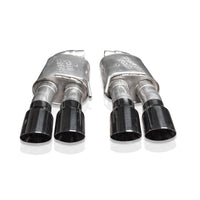 Stainless Works 18-21 Mustang GT Axle Back Legend Exhaust - Black Tips