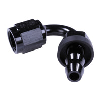 Russell 4AN Twist-Lok 120 Degree Hose End - Black