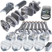 Eagle Chevy 350 3.750in Crank 6.000in I-Beam Rods -18cc 4.060in Pistons Rotating Assembly