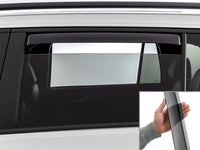 WeatherTech 18-24 Volkswagen Atlas Rear Side Window Deflectors - Dark Tint