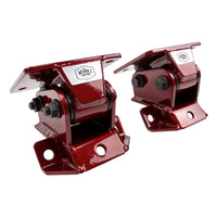 Wehrli 11-16 GM Duramax LML Heavy Duty Engine Mount - WCFab Red