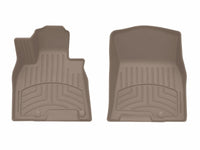 WeatherTech 2025 Genesis GV80 (Incl. Coupe) Front FloorLiner HP - Tan