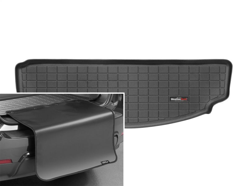 WeatherTech 2007-2013 Acura MDX Cargo Liner w/ Bumper Protector - Black