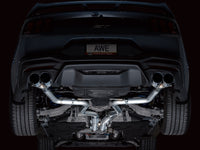 AWE 2024 Ford Mustang GT Fastback S650 RWD Track Edition Cat-Back Exhaust w/ Quad Chrome Silver Tips