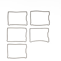 Cometic Lower Rubber Rocker Box Gasket 1987-91 EVO 1340 17355-84-A