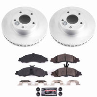 Power Stop 2004 Pontiac GTO Front Z23 Coated Brake Kit