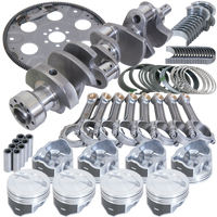 Eagle Chevy LT1350 1Pc 3.750in Crank 5.700in I-Beam 4.060in Pistons 153 Tooth FP Balanced Assembly