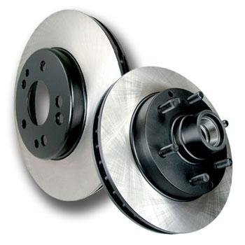 Centric Performance 05-10 Mustang GT V8-4.6L Front Brake Rotor