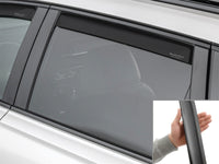 WeatherTech 23-26 Honda CR-V Rear Rear Side Window Deflectors - Matte Blk