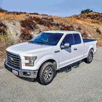 Westin 15-26/17-26 Ford F-150/F-250/F-350/F-450 SuperCab Outlaw Drop Nerf Step Bars Tex Black