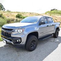 Westin 15-24 GMC Canyon Crew Cab Outlaw Running Boards - Textured Black