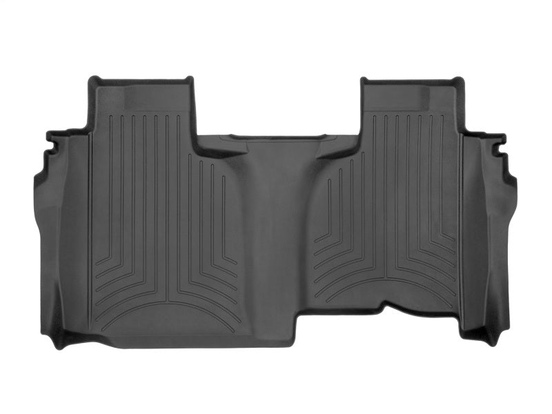 WeatherTech 19-23 Chevrolet Silverado 1500 Rear FloorLiner HP - Black