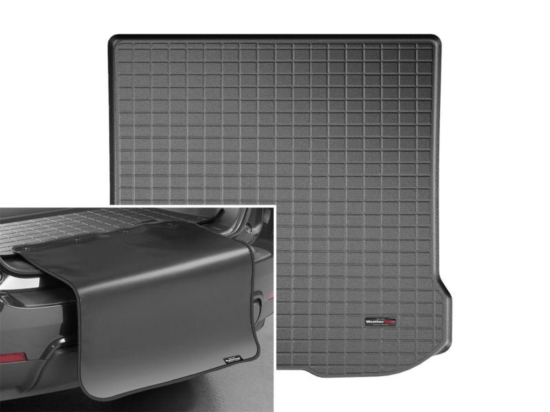 WeatherTech 11-17 Nissan Quest Cargo Liner w/ Bumper Protector - Black
