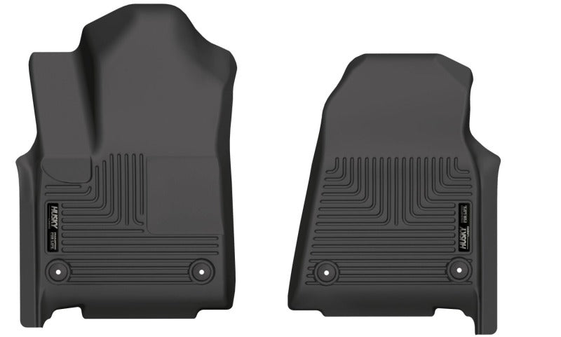Husky Liners 22-25 Jeep Wagoneer (2nd Row Bucket Seats) WeatherBeater Front Floor Liner - Black