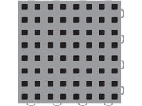 WeatherTech TechFloor - 3in X 12in Tiles(Left Loop) - Grey/Black **Order in Qtys of 10